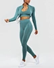 crop workout jacket